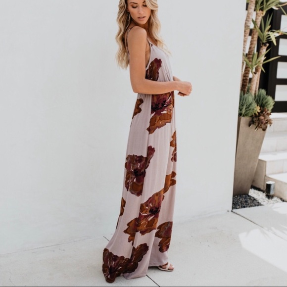 Love & Lilacs Maxi Dress - Picture 4 of 7